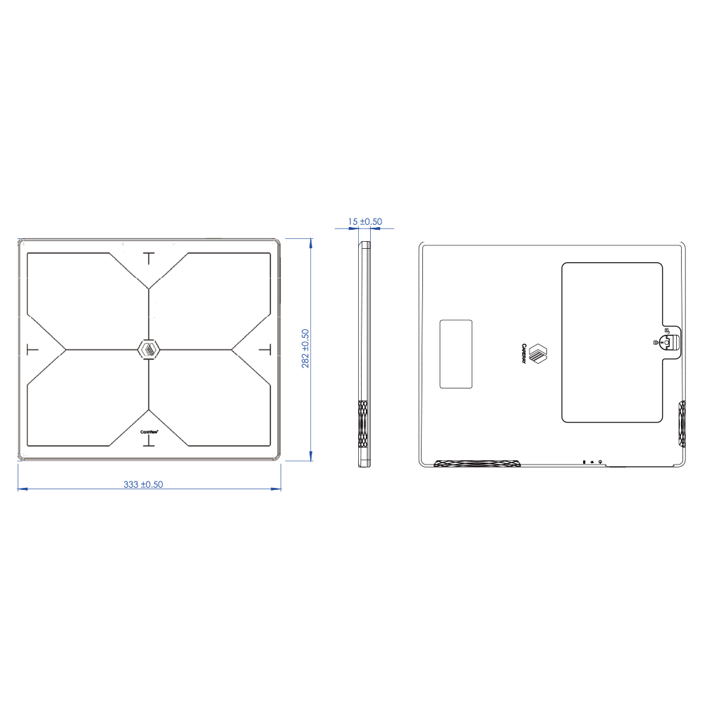 Wireless Flat Panel Detector Cassette-size Wireless Portable Flat Panel X Ray Digital Detector for Human Use