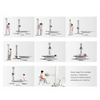 Electricity-Powered Metal X-Ray Machine for Medical Diagnostic Radiography Floor-Mounted Digital Radiography X Ray Machine