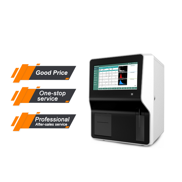 CE Auto Hematology Analyzer 3-Part Blood Analysis System Essential Clinical Analytical Instruments for Hospital Laboratories