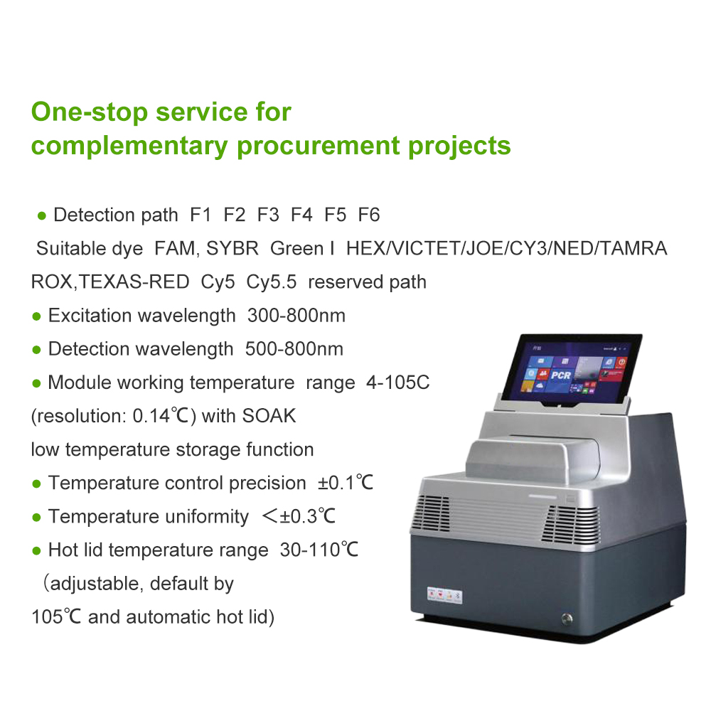 China Fluorescent Quantitative Detection System Pcr