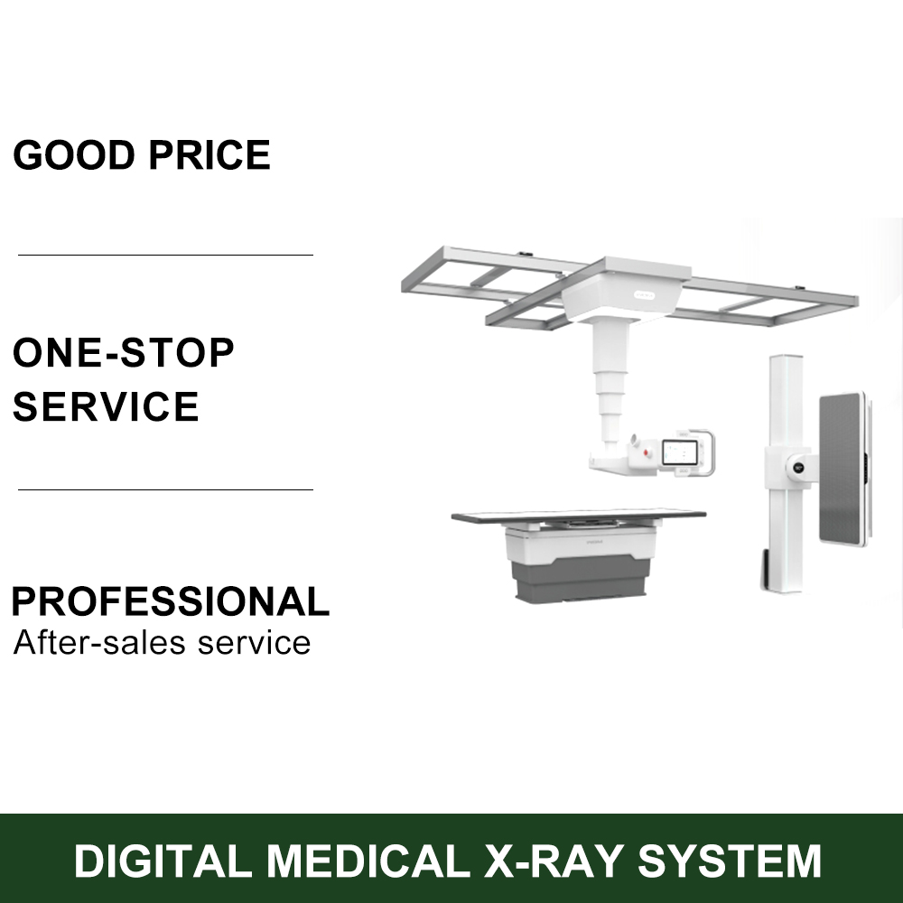 Medical Equipment 65KW Floor-mounted Digital Radiography Dr Xray System with Factory Price