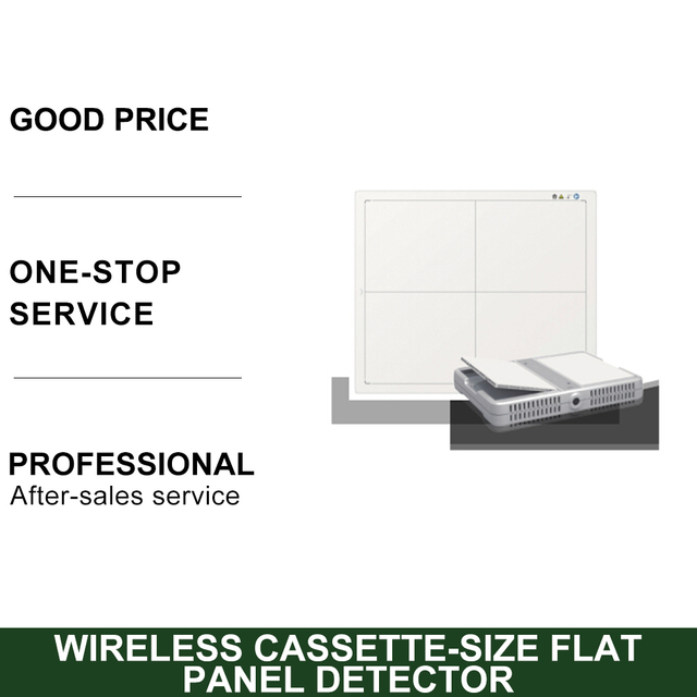 Wireless 17*17 Veterinary Human Software Cassette-sized X-ray Digital Radiography Dr Wireless X-ray Flat Panel Detector