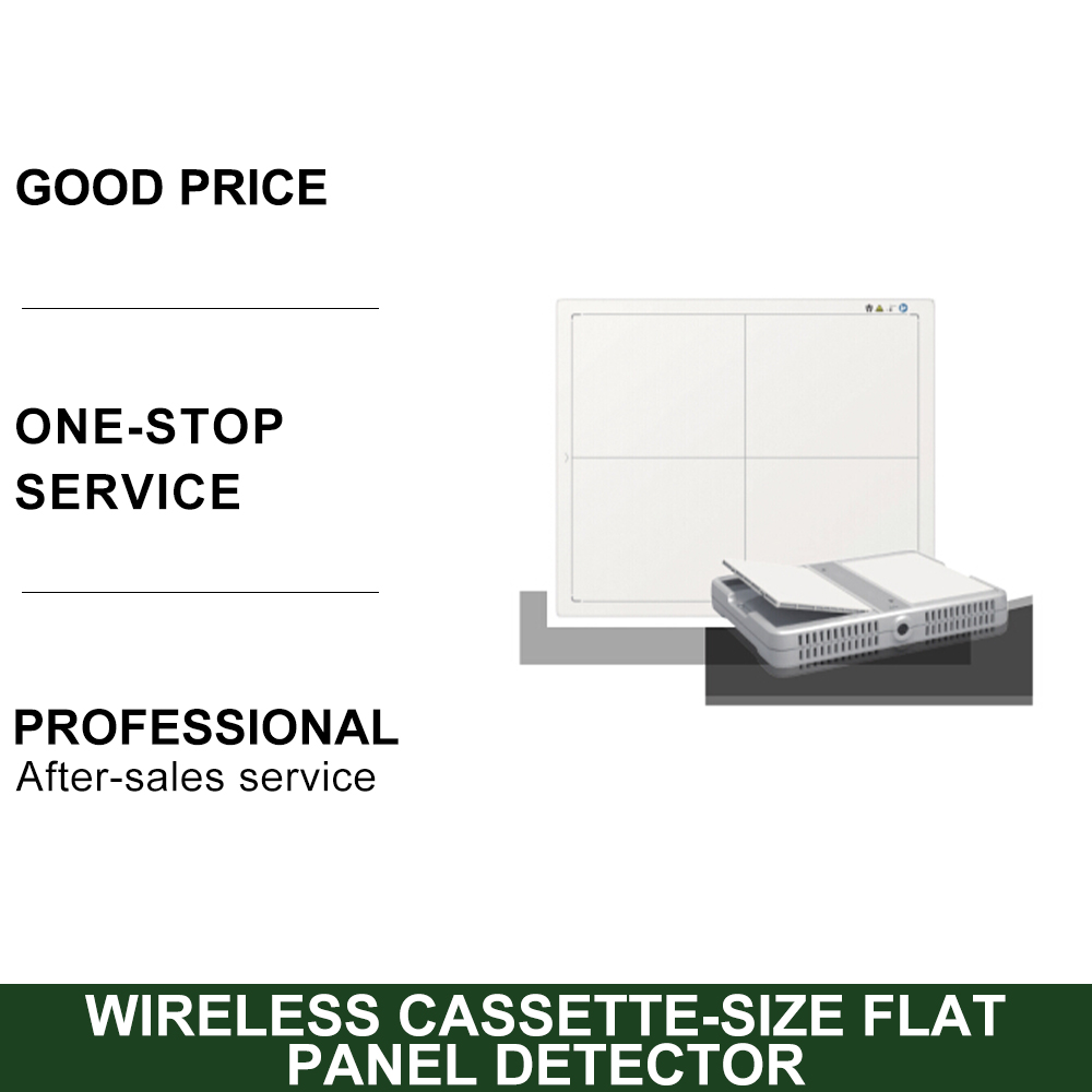 Wireless 17*17 Veterinary Human Software Cassette-sized X-ray Digital Radiography Dr Wireless X-ray Flat Panel Detector