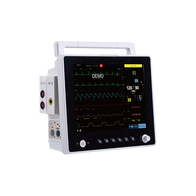Electric ICU Patient Monitor TFT-LCD Multi-Parameter Operation Room Equipment for Hospital Clinics Durable Metal Construction