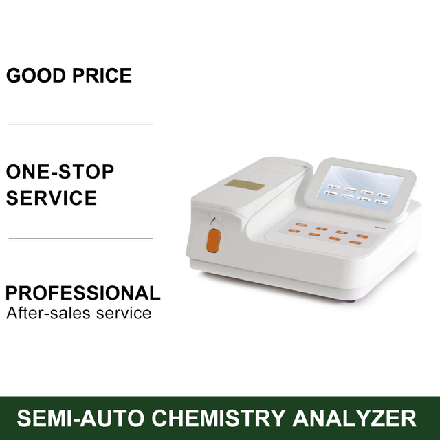 Semi-auto Chemistry Analyzer Blood Coagulation Analyzer Biochemical Analysis System