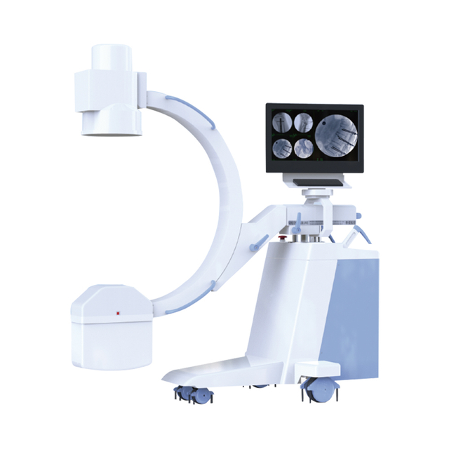Electric Powered Medical Digital X-ray C-Arm System with Flat Panel Detector Mobile X-ray Unit