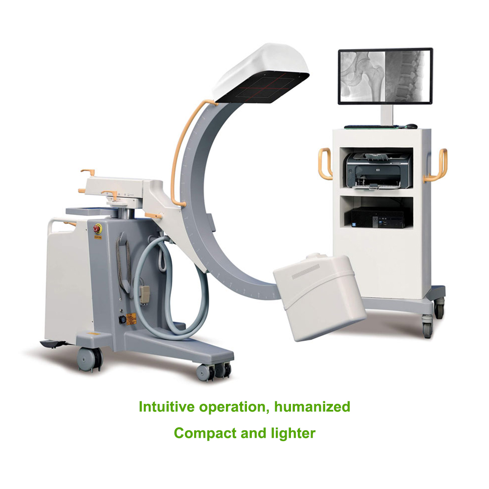 High Frequency Mobile c Arm X Ray Machine Electric Metal Arm C-ARM Digital X-Ray Machine for Hospital Solution