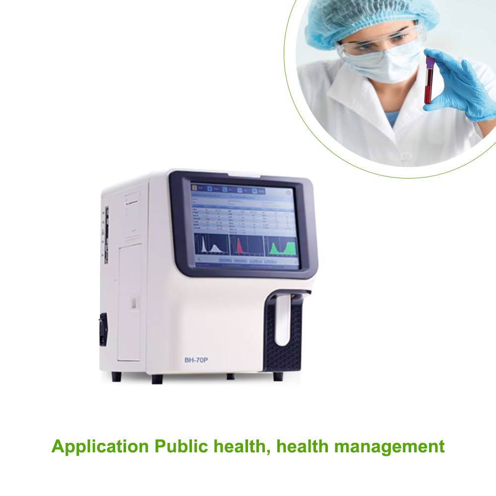 Animal Clinical Analytical Instruments Vet Blood Count Machine Cell Counter Hemogram Hematology Analyzer Blood Analysis System