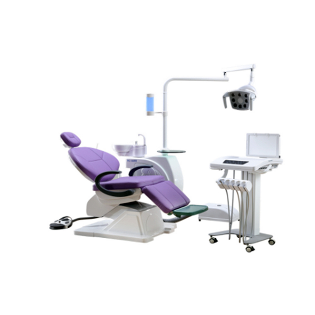 Intelligent voice-controlled system and water pipe disinfection system latest CX Dental unit Chair with function