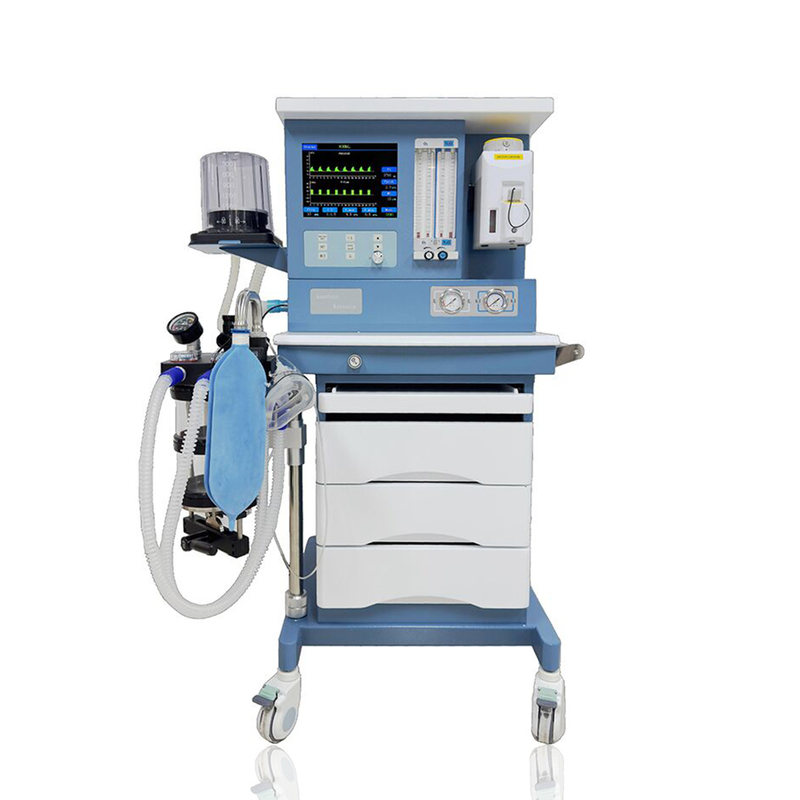 Factory Price Medical Equipment Portable Veterinary Anesthesia Machine With Double Tank