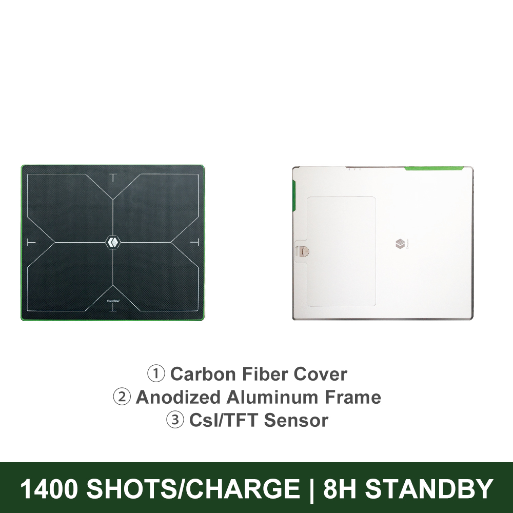 Wireless Flat Panel Detector Cassette-size Wireless Portable Flat Panel X Ray Digital Detector for Human Use