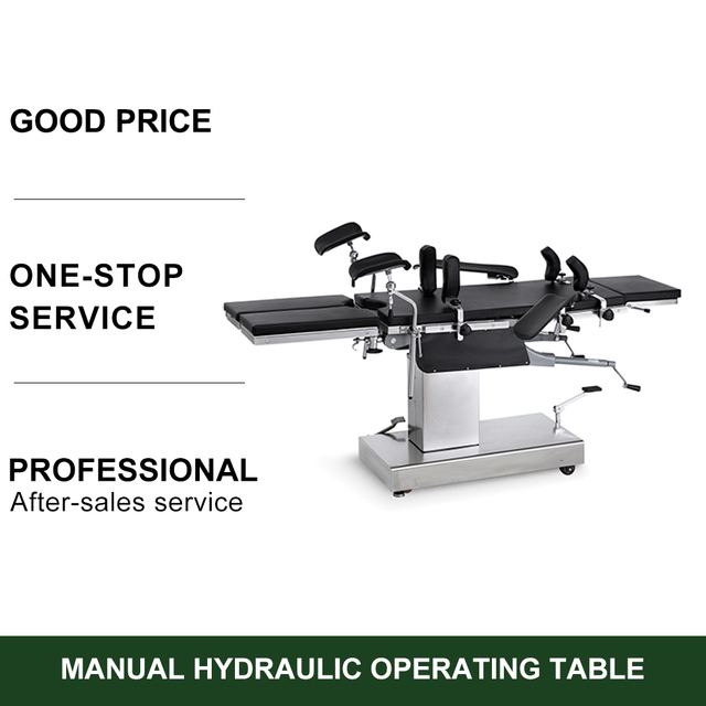 Hydraulic OT Surgery Bed Mechanical Surgical Table Surgical Operating General Surgery Table Manual Operating Surgical Table