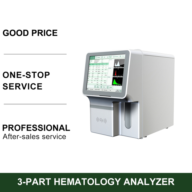 Clinical Analytical Equipment 3-Part Hematology Analyzer Blood Analysis System for Testing Essential for Clinical Settings