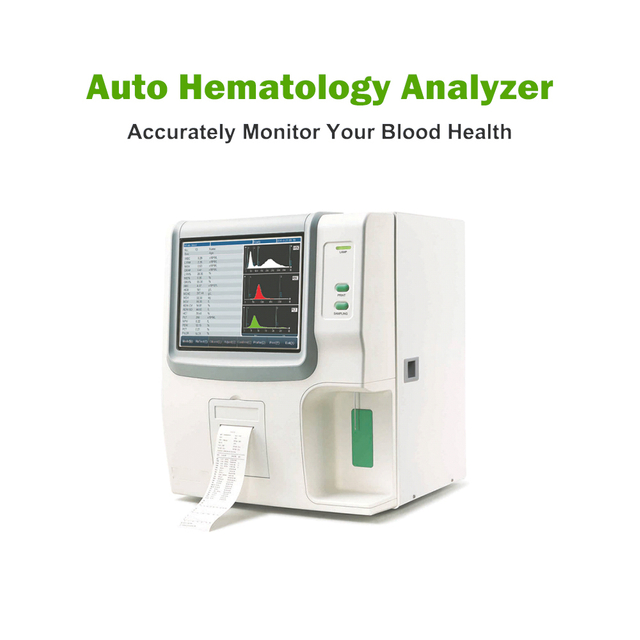Fully Auto 3 Part Hematology Analyzer CBC Test Blood Analyzer Machine Reagents For Clinic