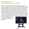 Touch Screen Human Virtual 3d Anatomy Dissection Table Anatomy Table University