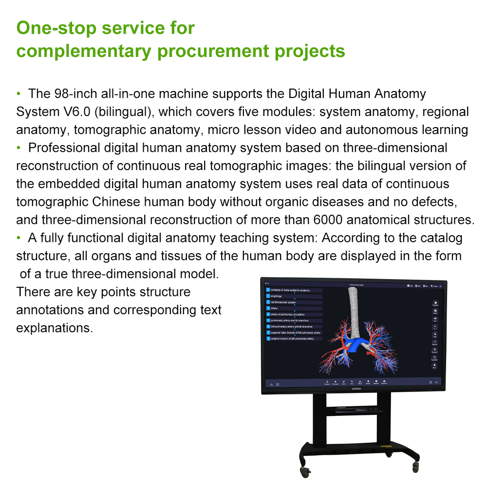 Touch Screen Human Virtual 3d Anatomy Dissection Table Anatomy Table University
