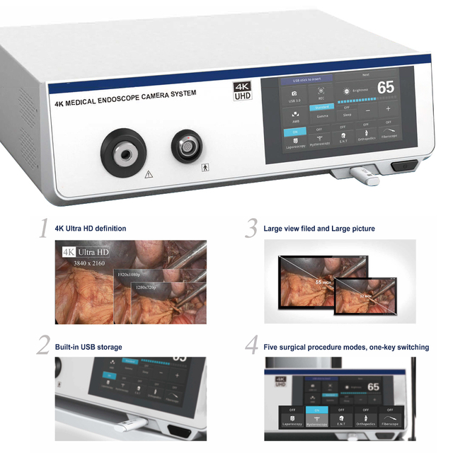 Endoscopy Imaging Processor High Definition Video System Gastroscope Colonoscope Medical Equipment