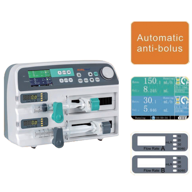 MAYAMED MY-G084B Hospital Medical 10 Level Occlusion Pressure Detection Adjustable Portable Syringe Infusion Pump