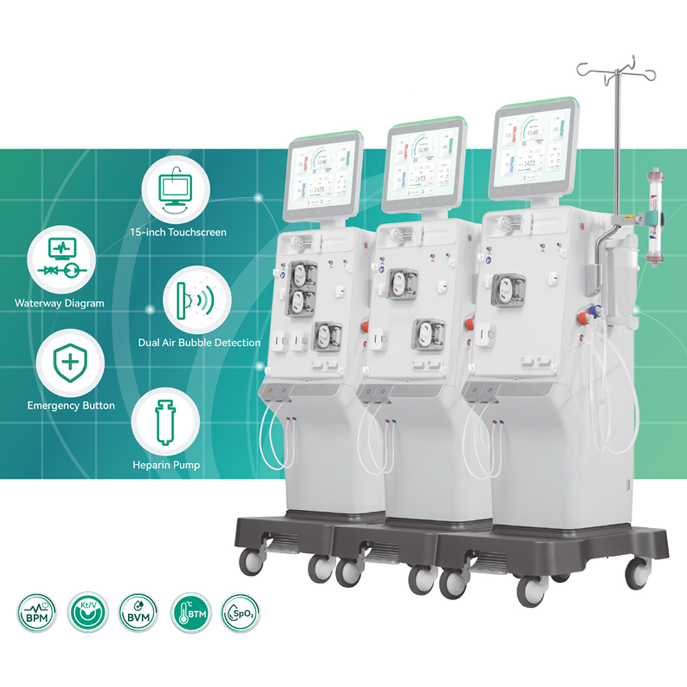 Hospital Equipment Kidney Hemodialysis Machine for Blood Dialysis Transfusion Dialysis & Circulation Machines InNigeria Centers